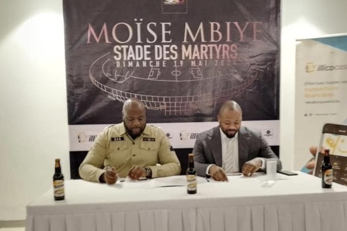 Image de Société. Le pasteur et chanteur Moise Mbiye prévoit un concert inédit au Stade des Martyrs de la Pentecôte à Kinshasa le 19 mai 2024. Cette annonce a été faite lors d'une conférence. D''autres artistes chrétiens comme Mike Kalambay et Fally Ipupa prévoient également des prestations au même endroit en 2024. Ce concert promet d'être un événement majeur pour les amateurs de gospel. Qu'attendez-vous de ce concert et quels sont vos artistes gospel préférés ?